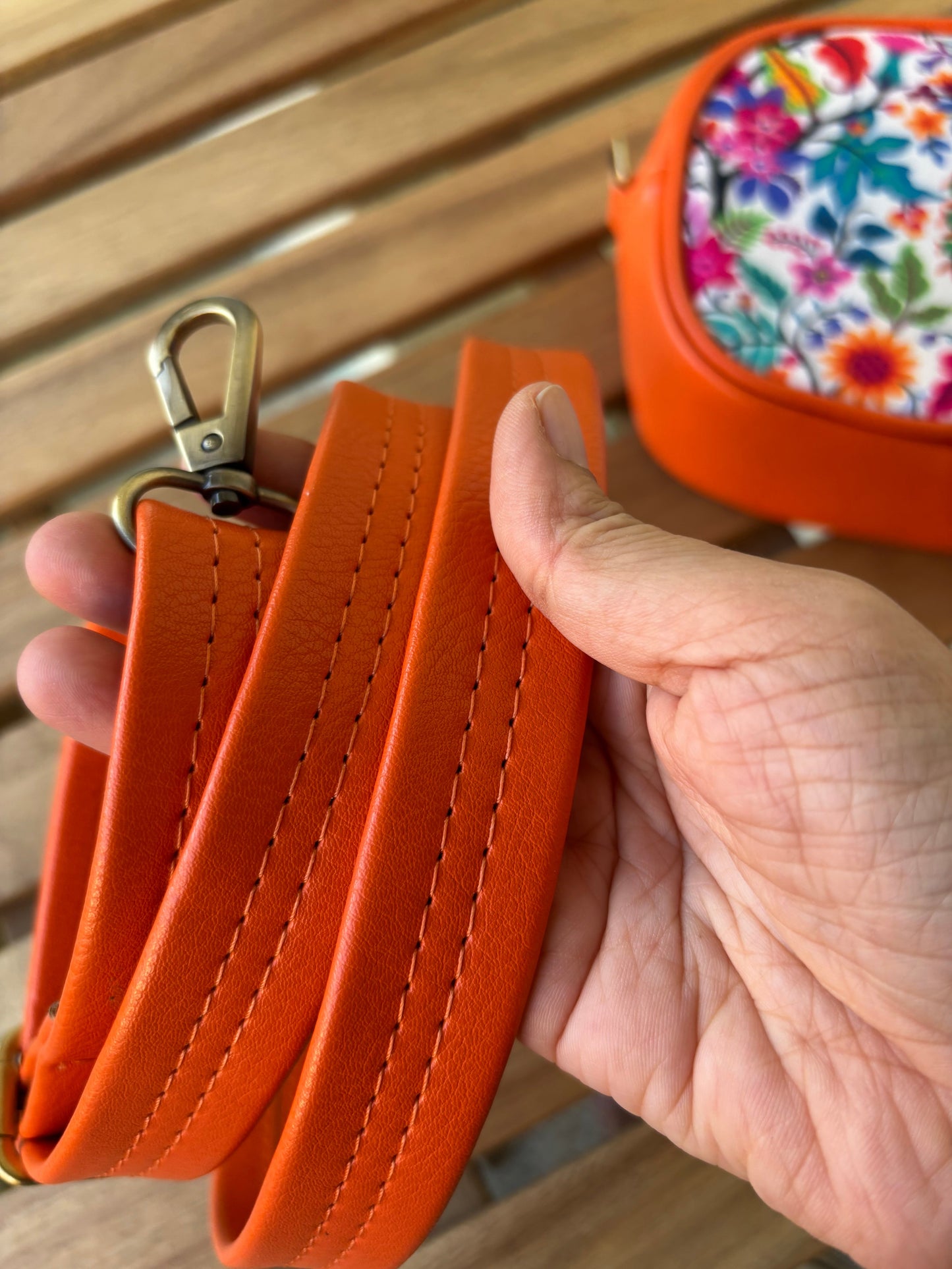 Wildflower Handcrafted Sling Bag