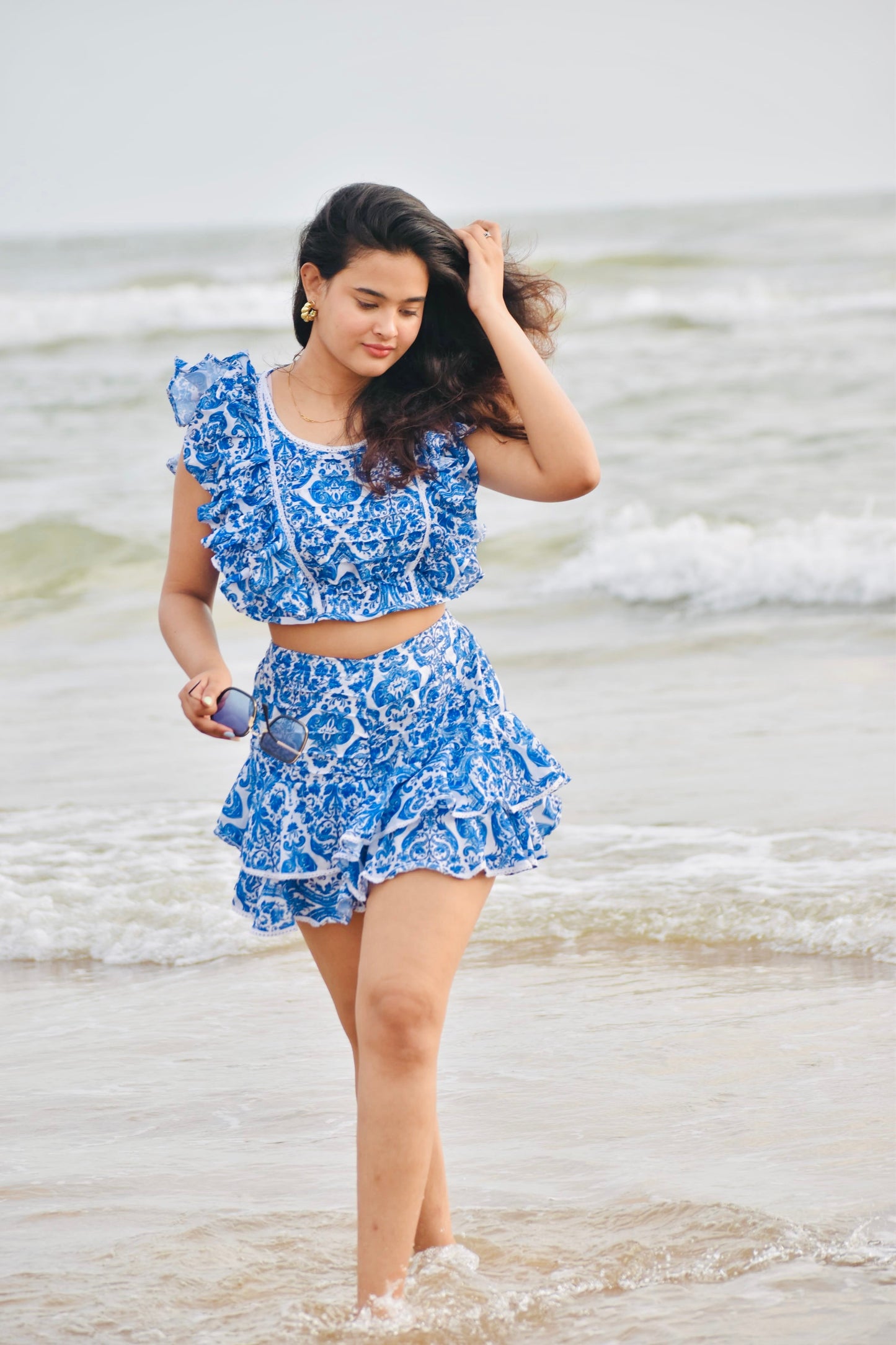 Moroccan Frill Co-ord Set