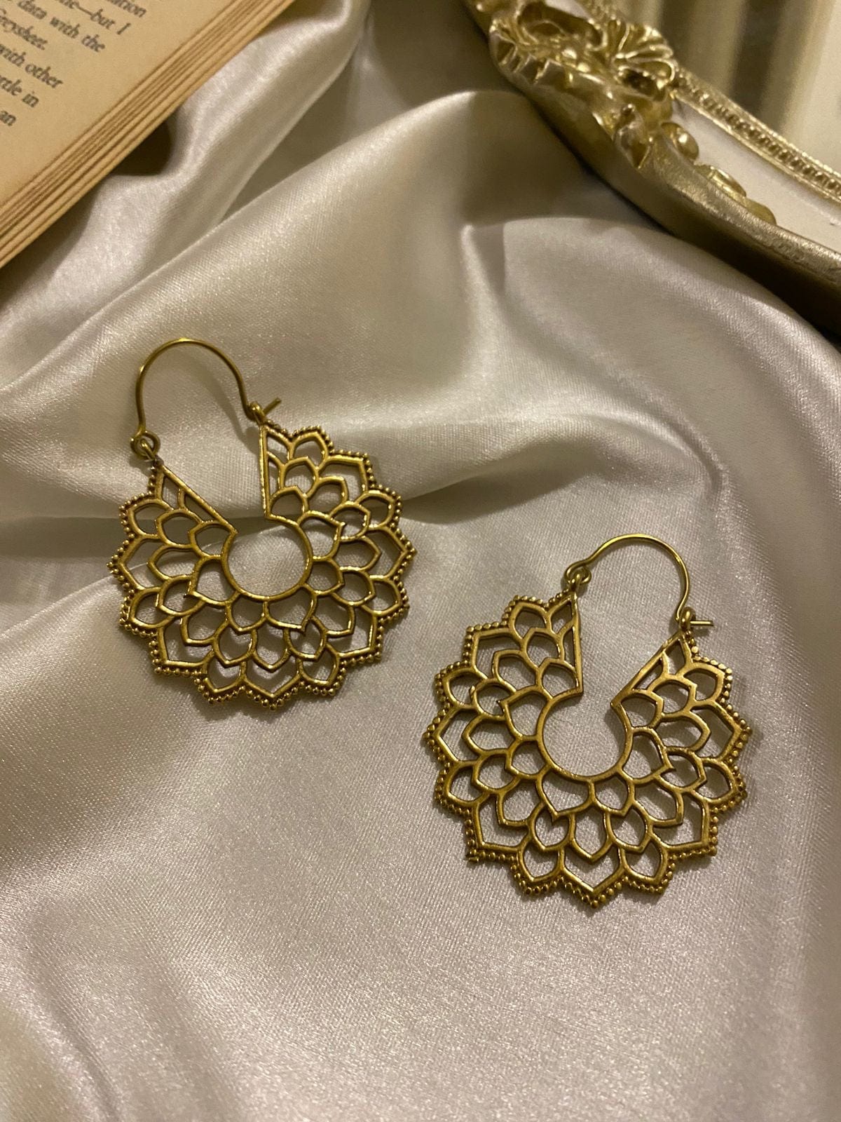 Maya Greek Art Earrings