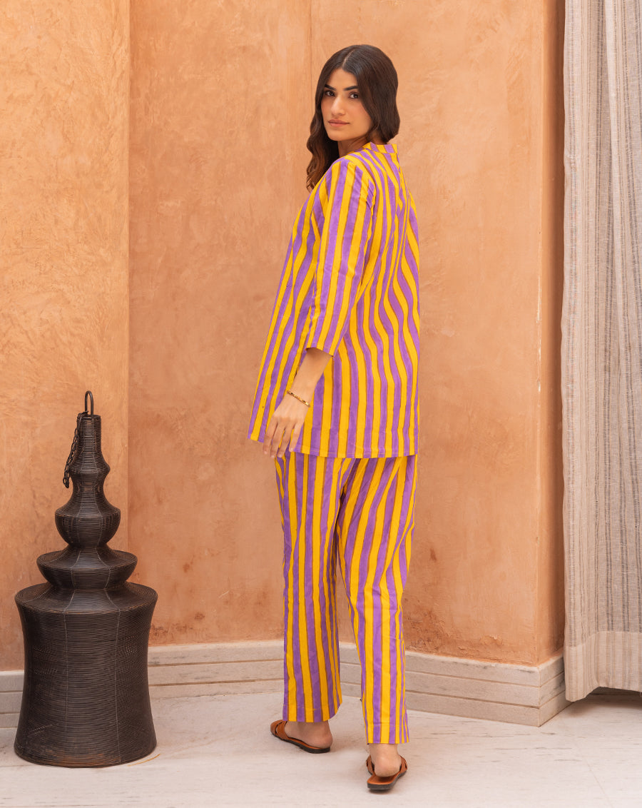 Bandstands Short Kurta Pyjama - Soft Cotton Co-ord Set