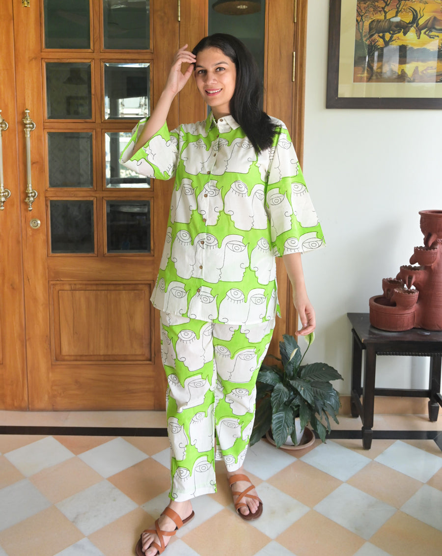 Chehre Cotton Co-ord Set