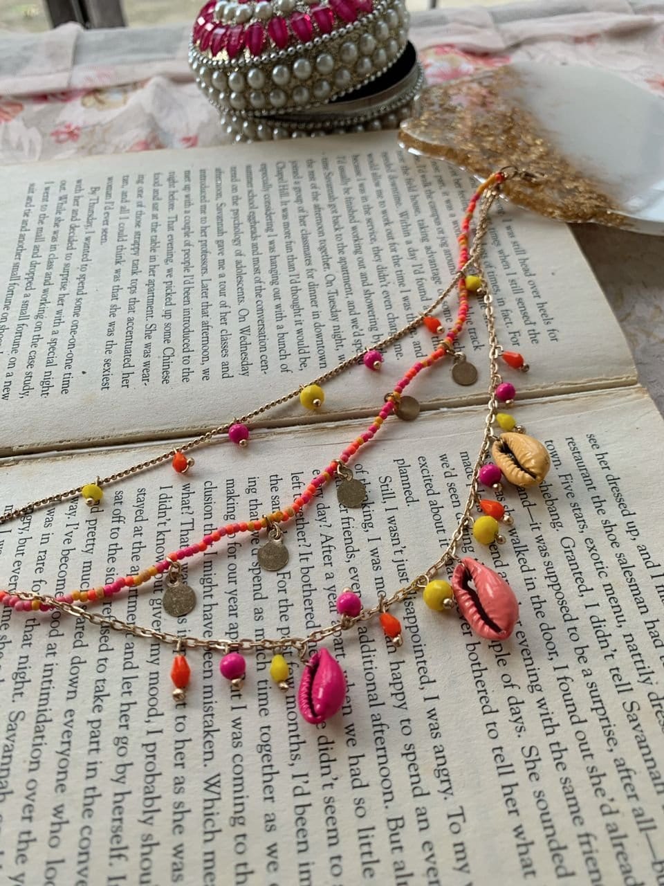 Bohemian Mermaid Shell Handcrafted Anklet