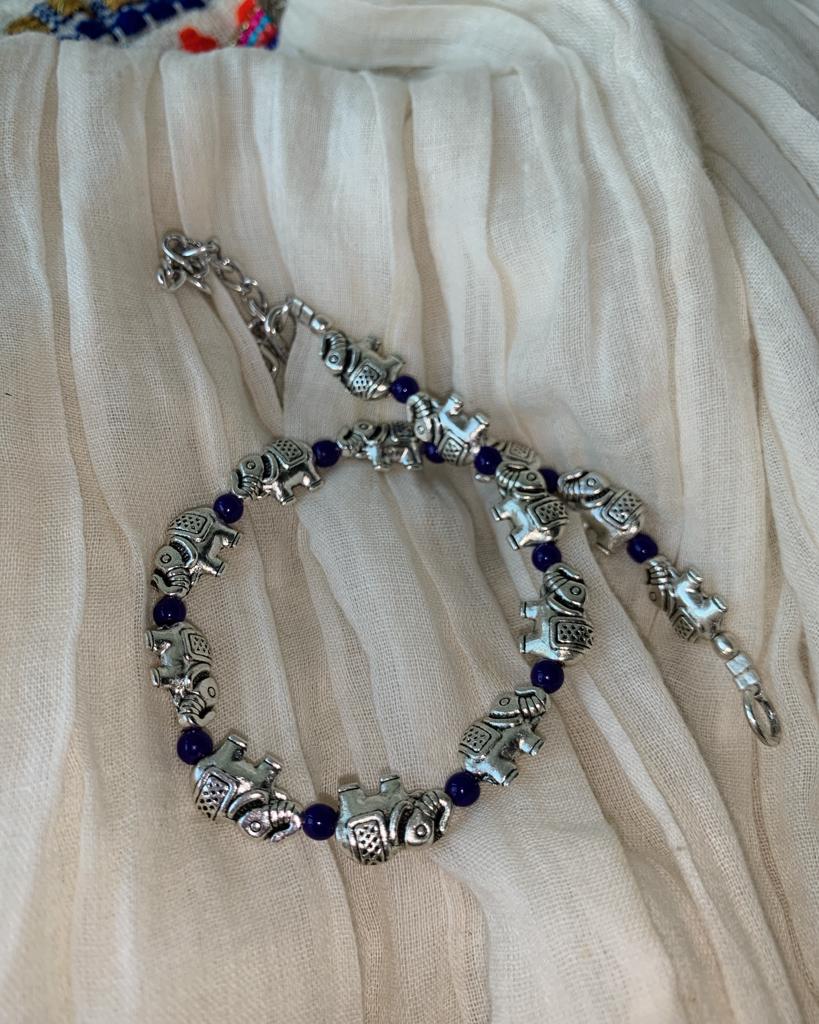 Boho Elephant Anklets