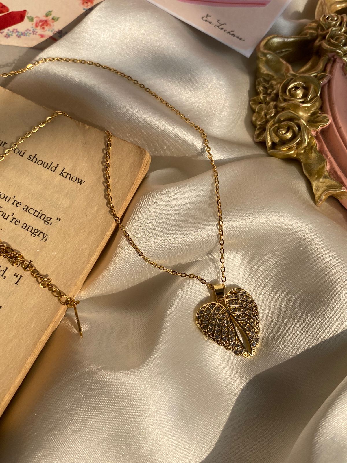 Love Locket - Angel Wings Pendant