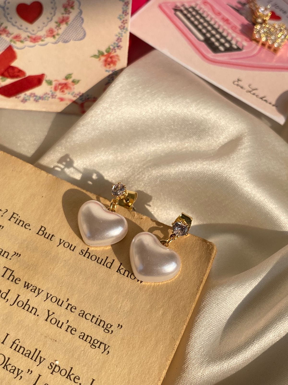 Lustrous Love Earrings
