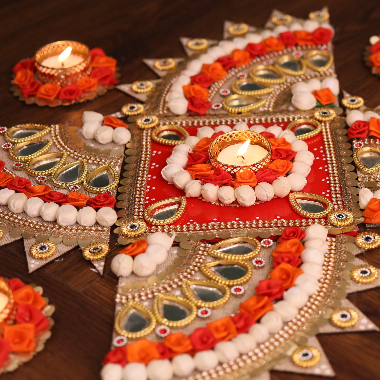 Geometric Festive Rangoli