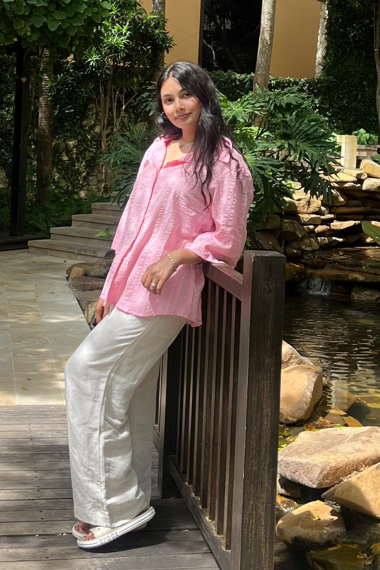 Textured Cotton Shirt