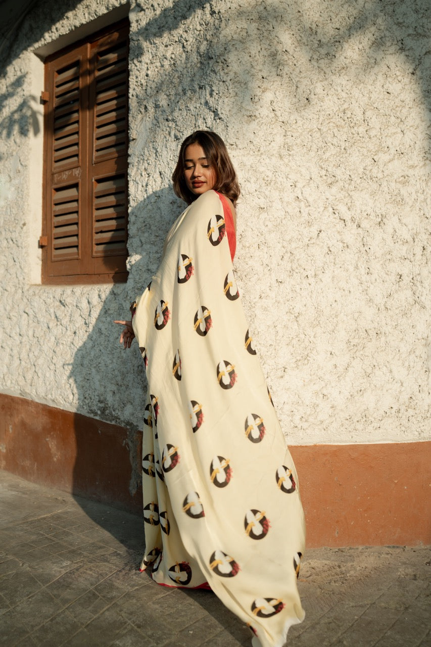 Marilyn Monroe Seven Year Itch Saree