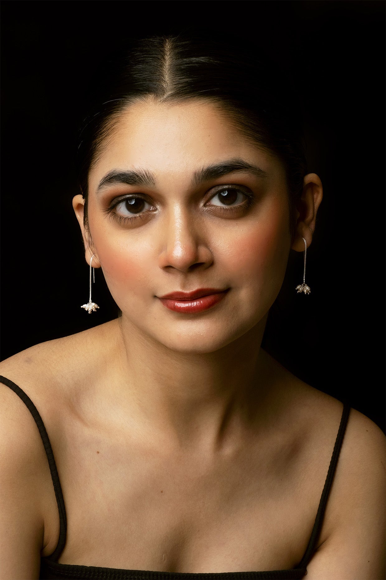 Jhumki Sui Dhaga Threader Earrings