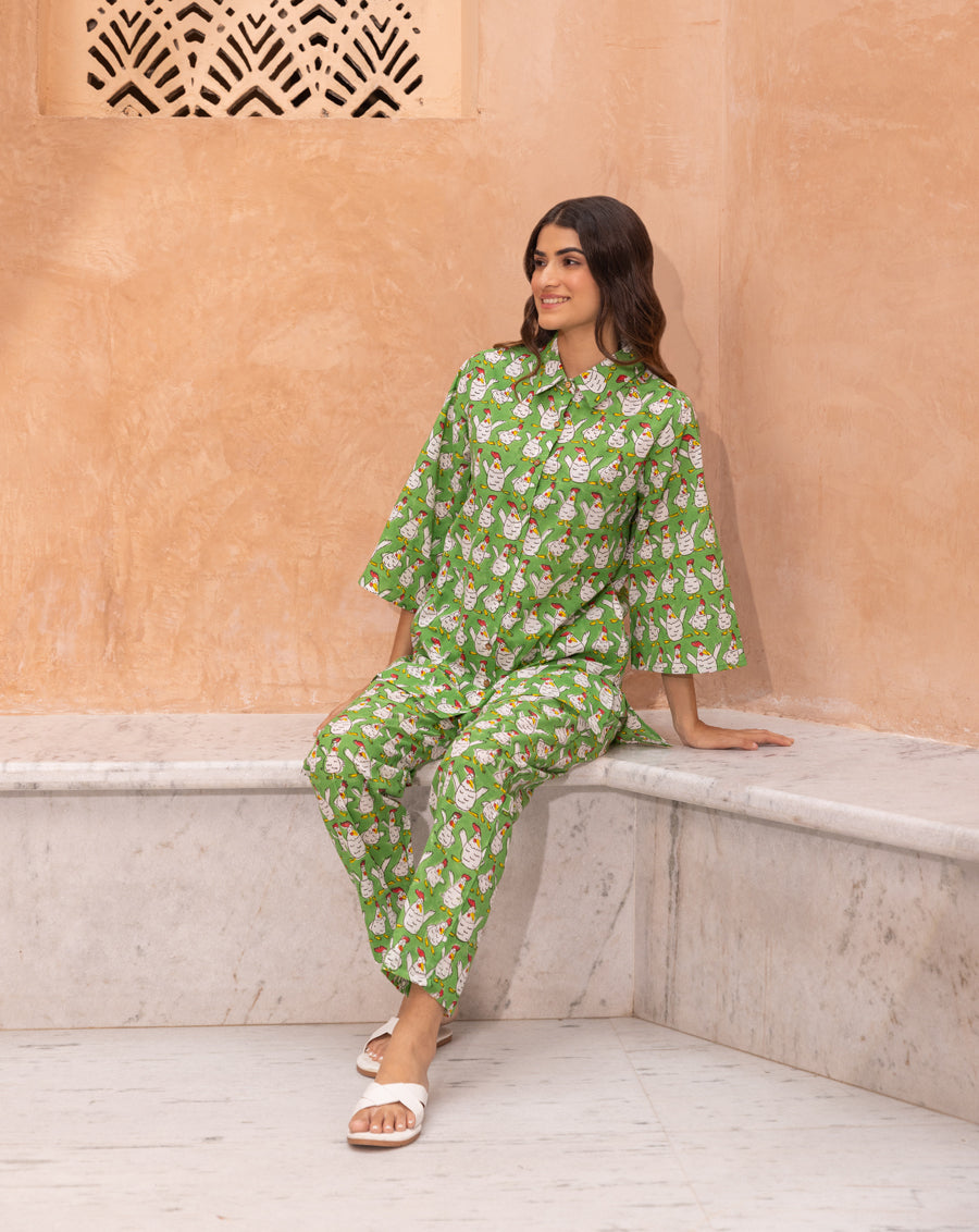 Kuk-Doo-Koo Cotton Co-ord Set