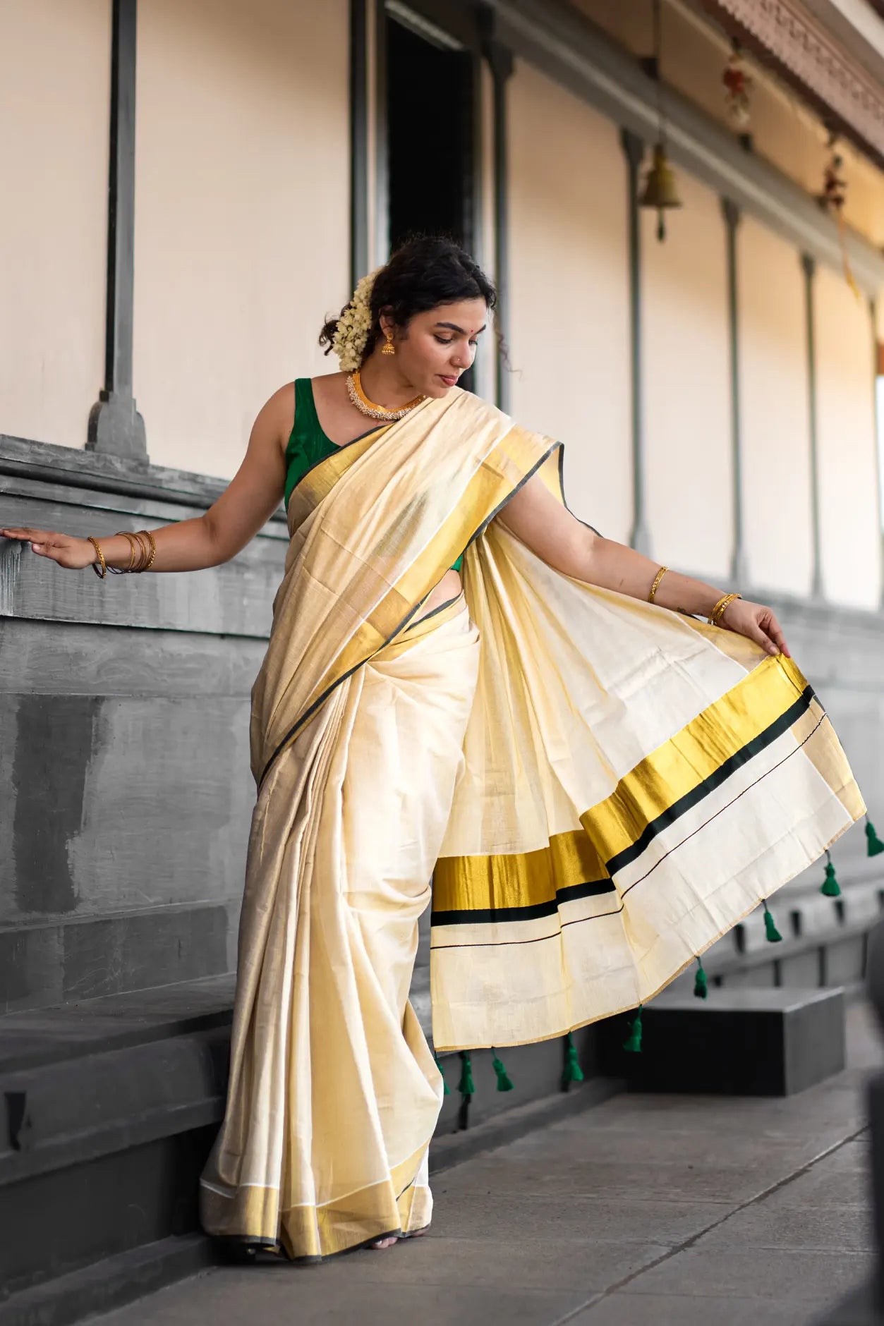 Maathangi Kerala Kasavu Saree