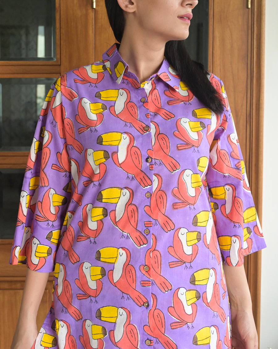 Toucan Cotton Co-ord Set