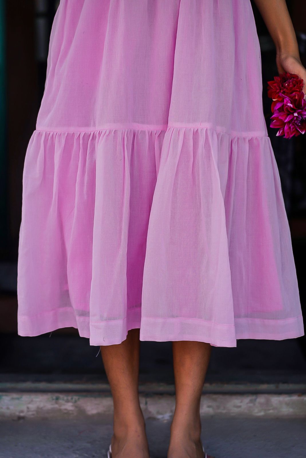 Gal Mithi Mithi Hand-woven Cotton Dress