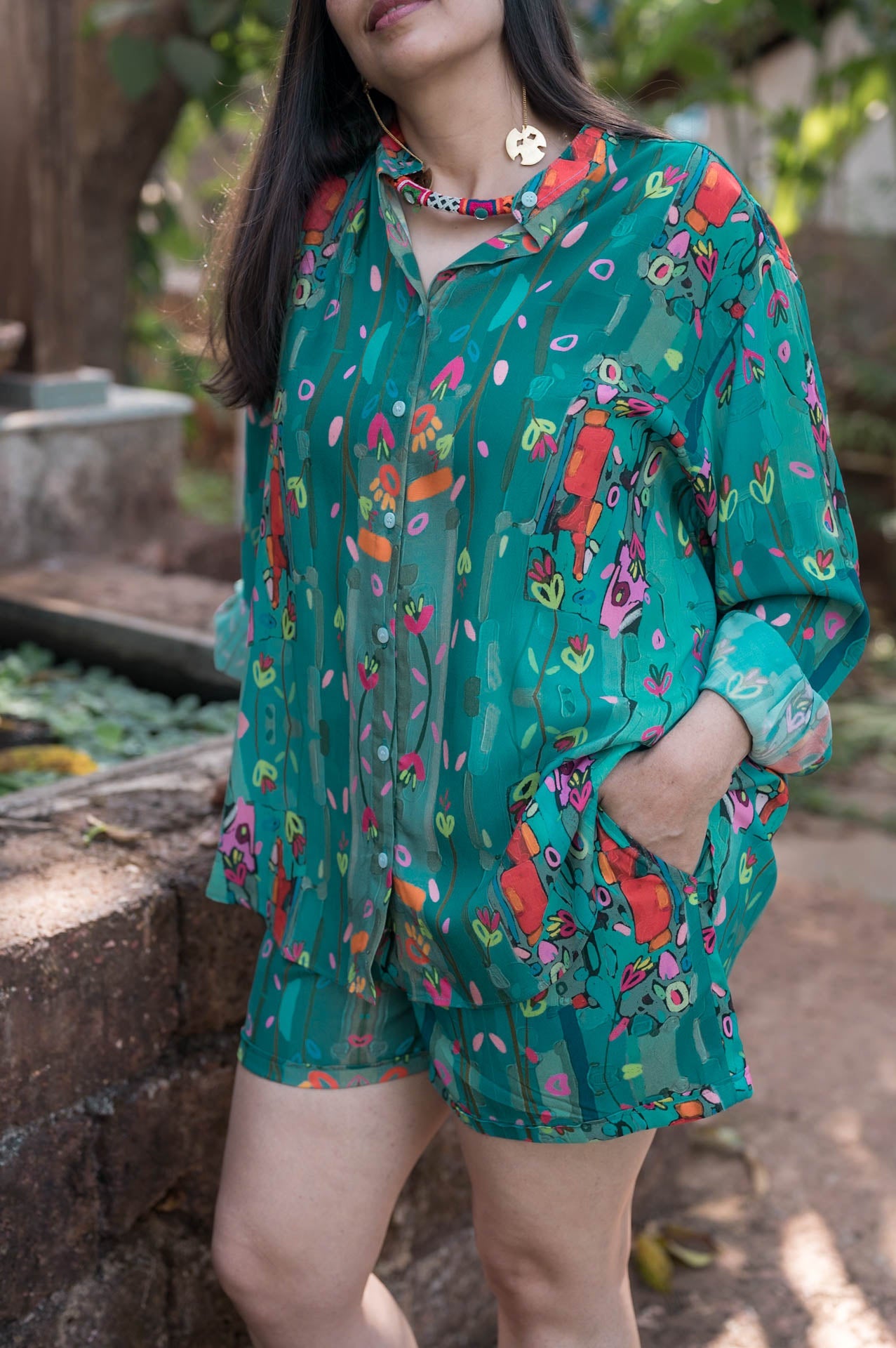 Seaside Story Beach Shorts