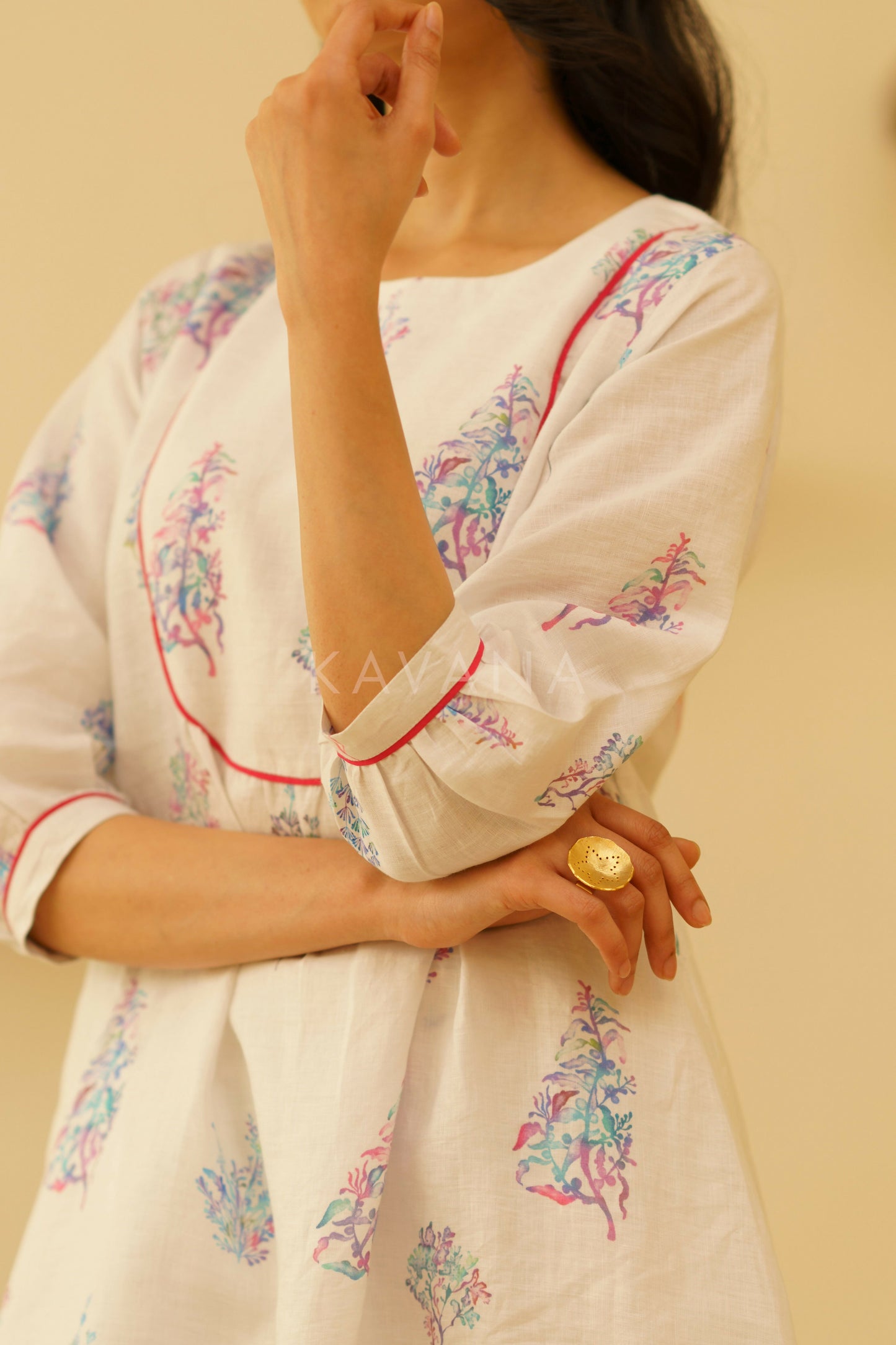 Zara Embroidered Kurta Set