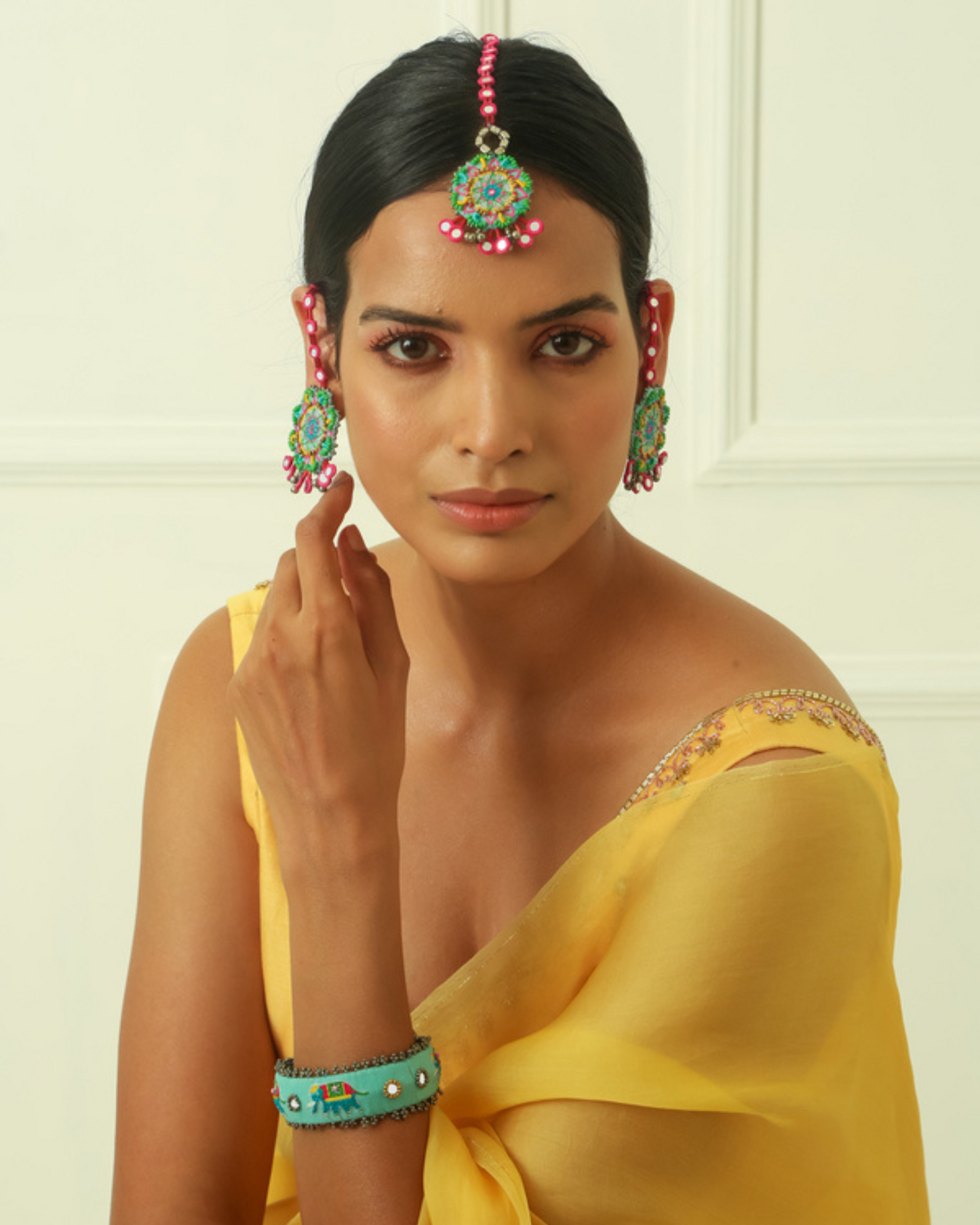 Pushpa Earrings