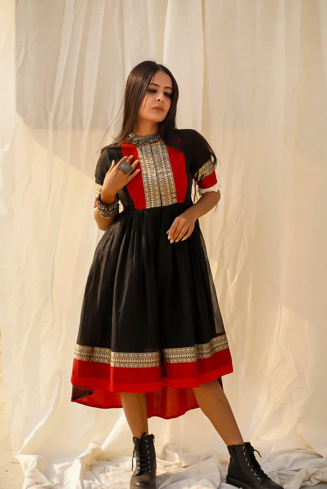 Black Ethnic Dress