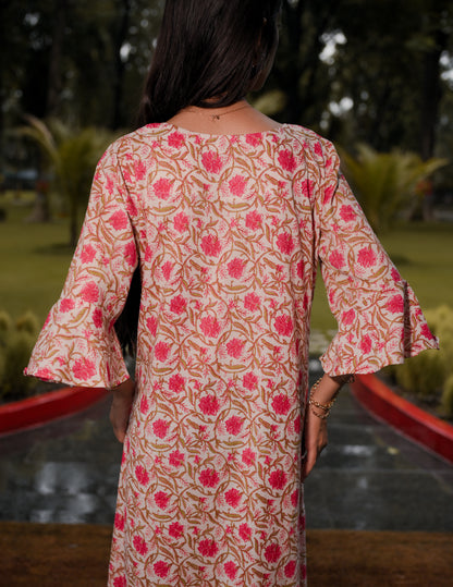 Blossom Charm Cotton Night Dress