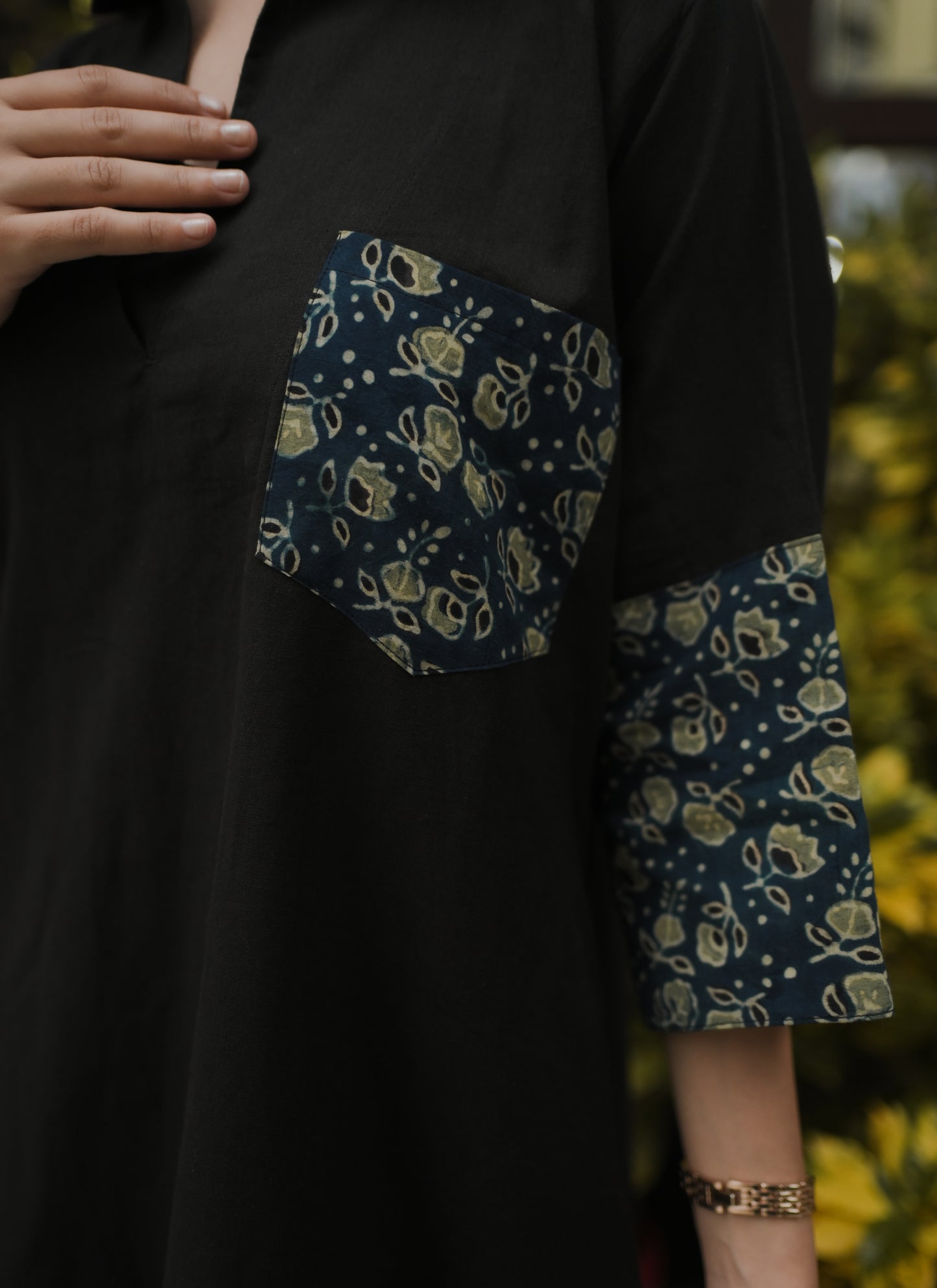 Minimal Muse Cotton Shirt Dress