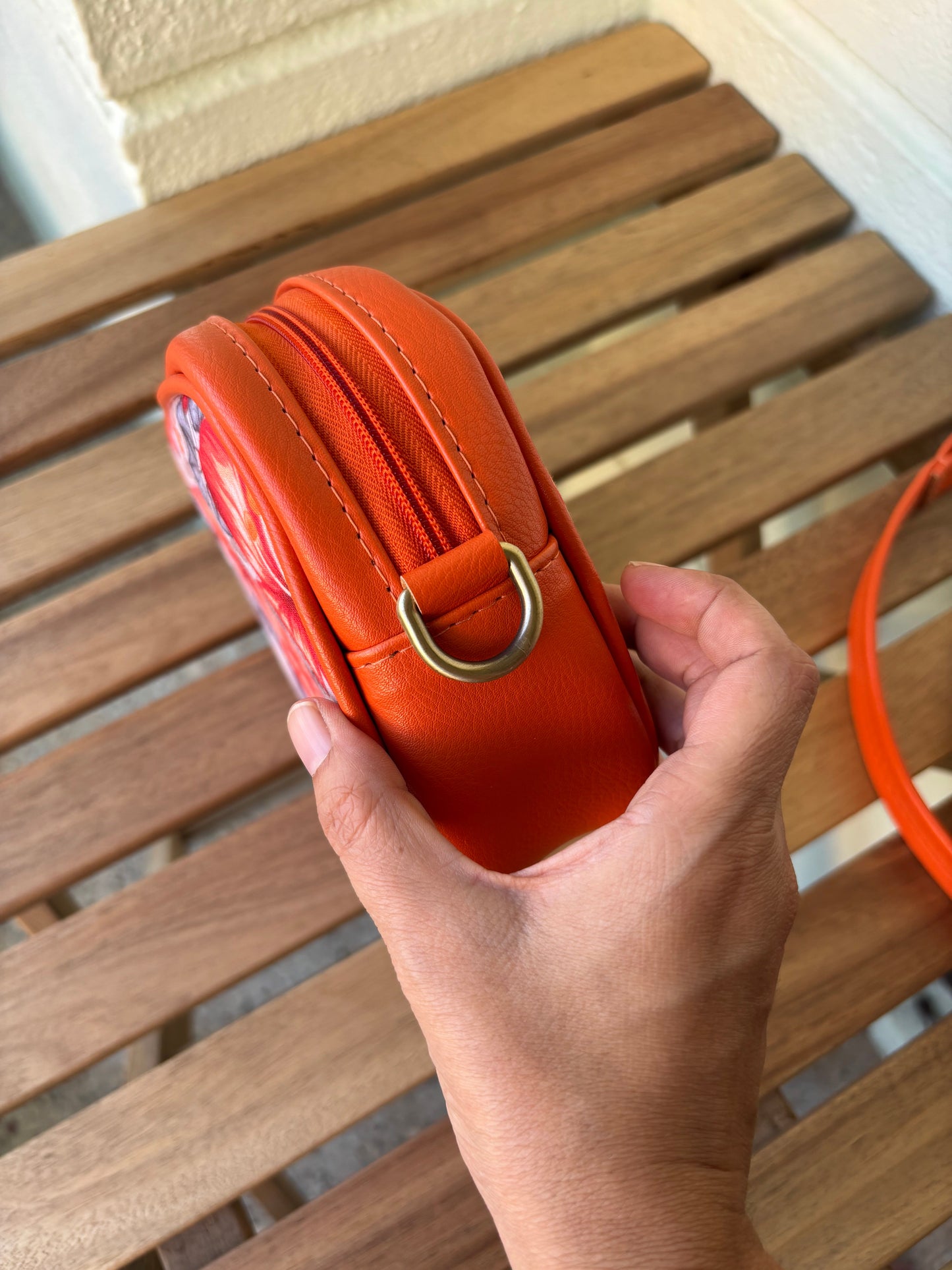 Hibiscus Bloom Handcrafted Sling Bag