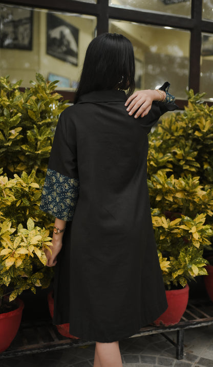 Minimal Muse Cotton Shirt Dress