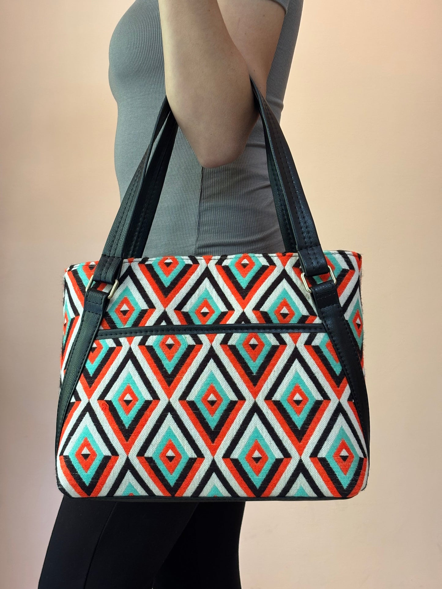 Aztec Horizon Handcrafted Tote