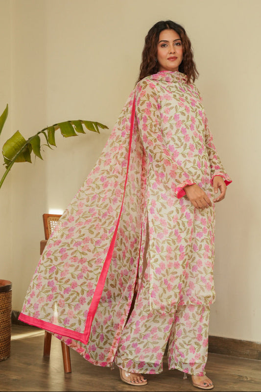 Shikha Floral Print Suit Set