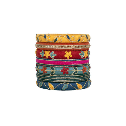 Prathvi Multicolor Bangle Set