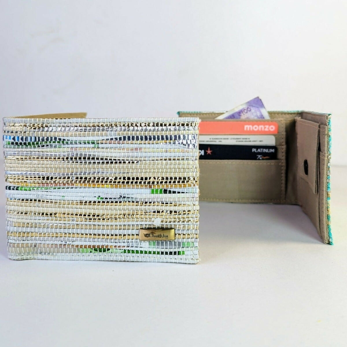 Upcycled Handwoven: Wallet