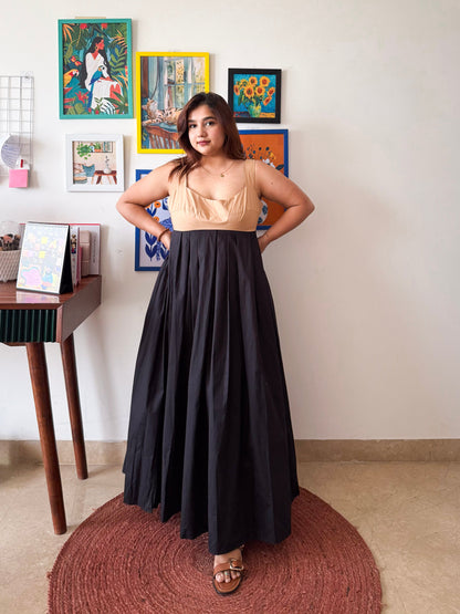 Dual Tone Cotton Mama Mia Dress