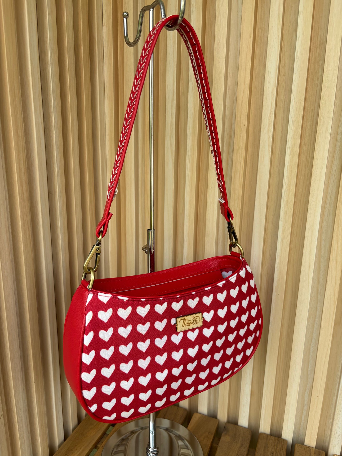 Lovestruck Handcrafted Baguette Bag