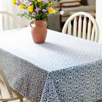 Whispers of the Sea Wipeable Anti-slip Cotton Tablecloth - RECTANGLE