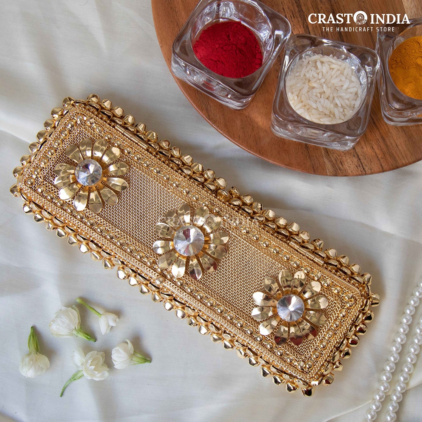 Handcrafted Ghunghroo Jewellery Chain Box