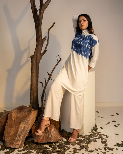 Coral Viscose Co-ord Set