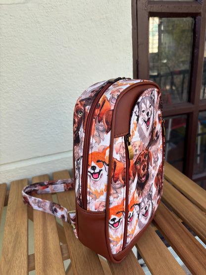 The Pawfect Chest & Back Handcrafted Backpack