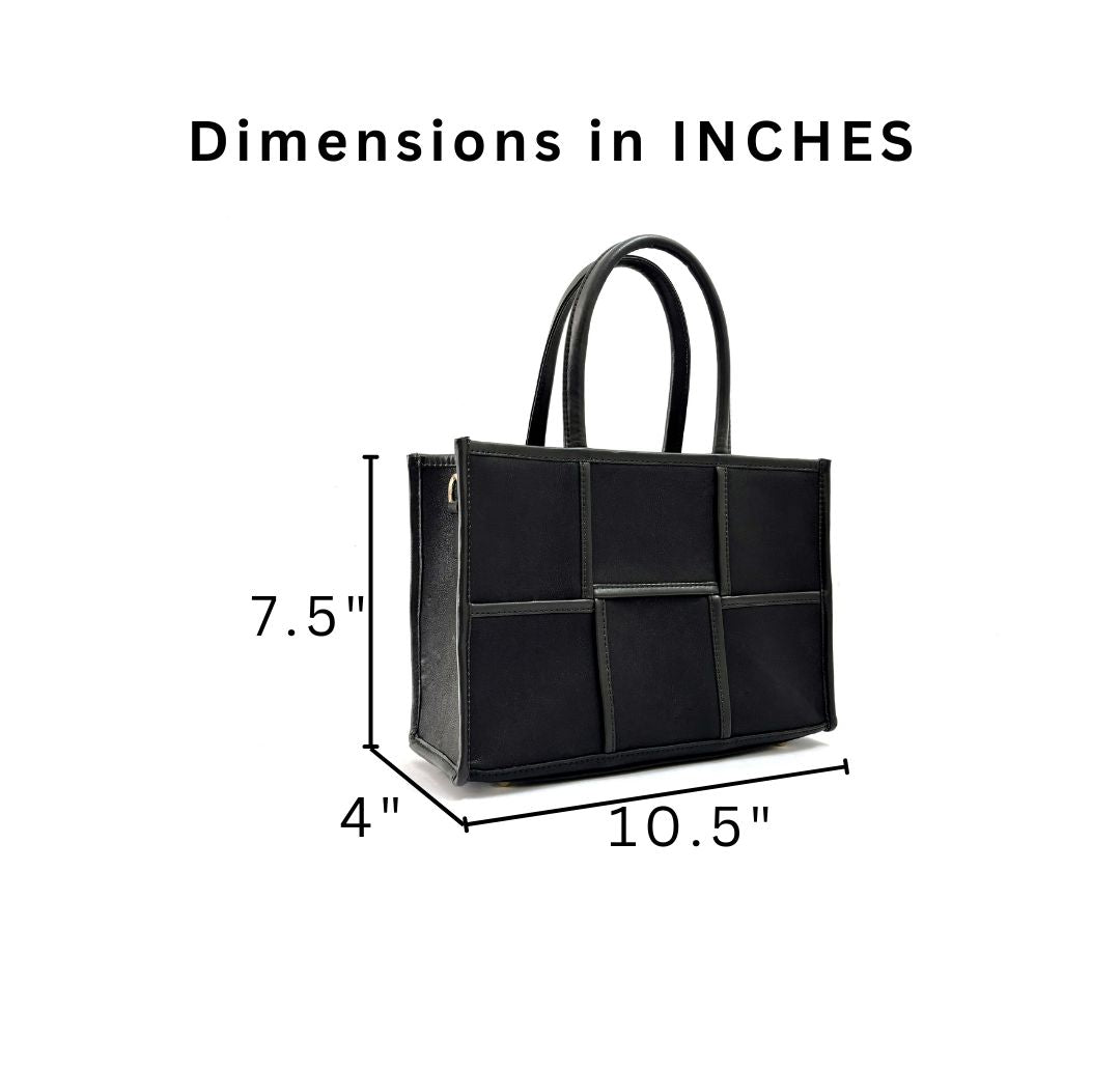 Ace Black Small Tote