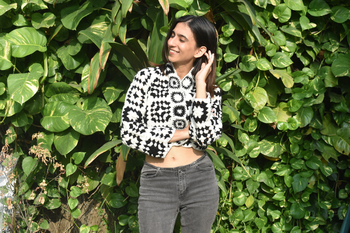 Mao Crochet Cardigan