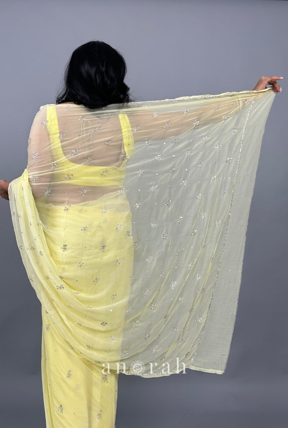 Sitaron ki Mehfil Chiffon Saree