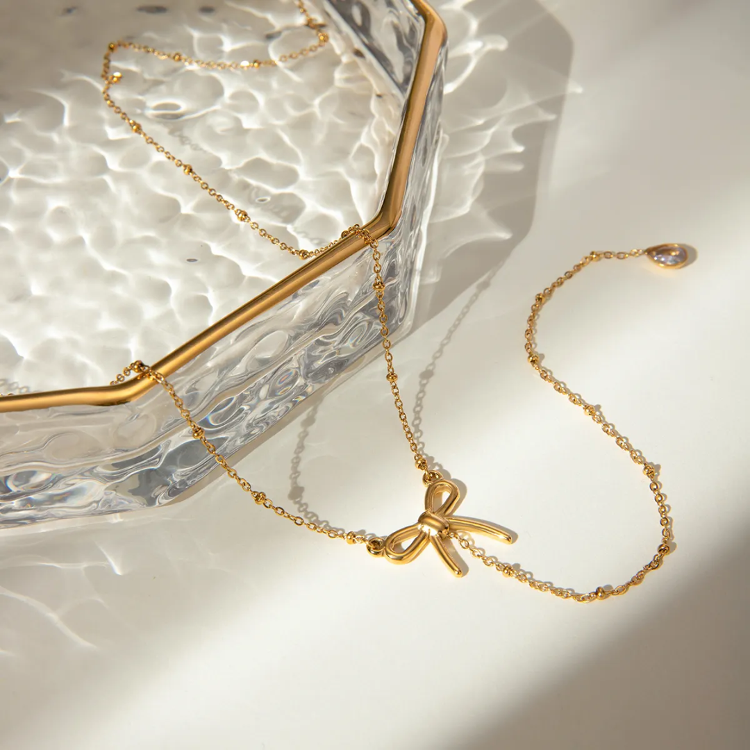 Tie Me Softly Lariat Necklace