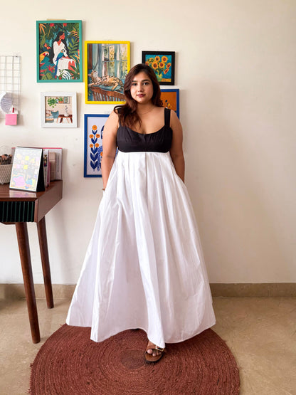 Dual Tone Cotton Mama Mia Dress