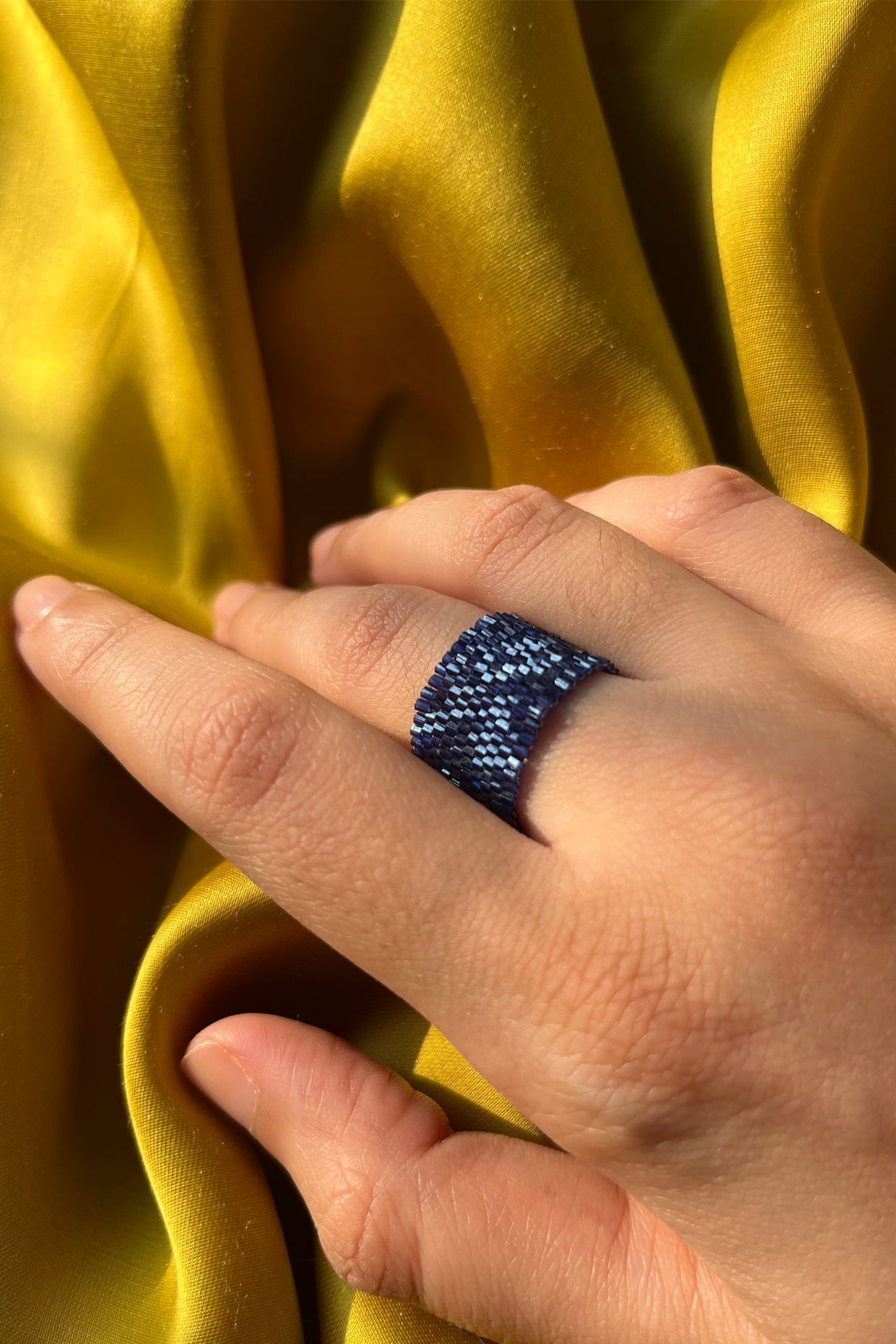 Witching Hour Beaded Ring