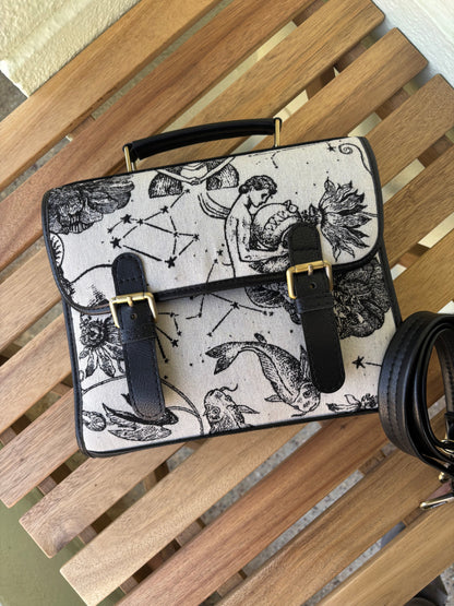 Celestial Handcrafted Saddle Bag