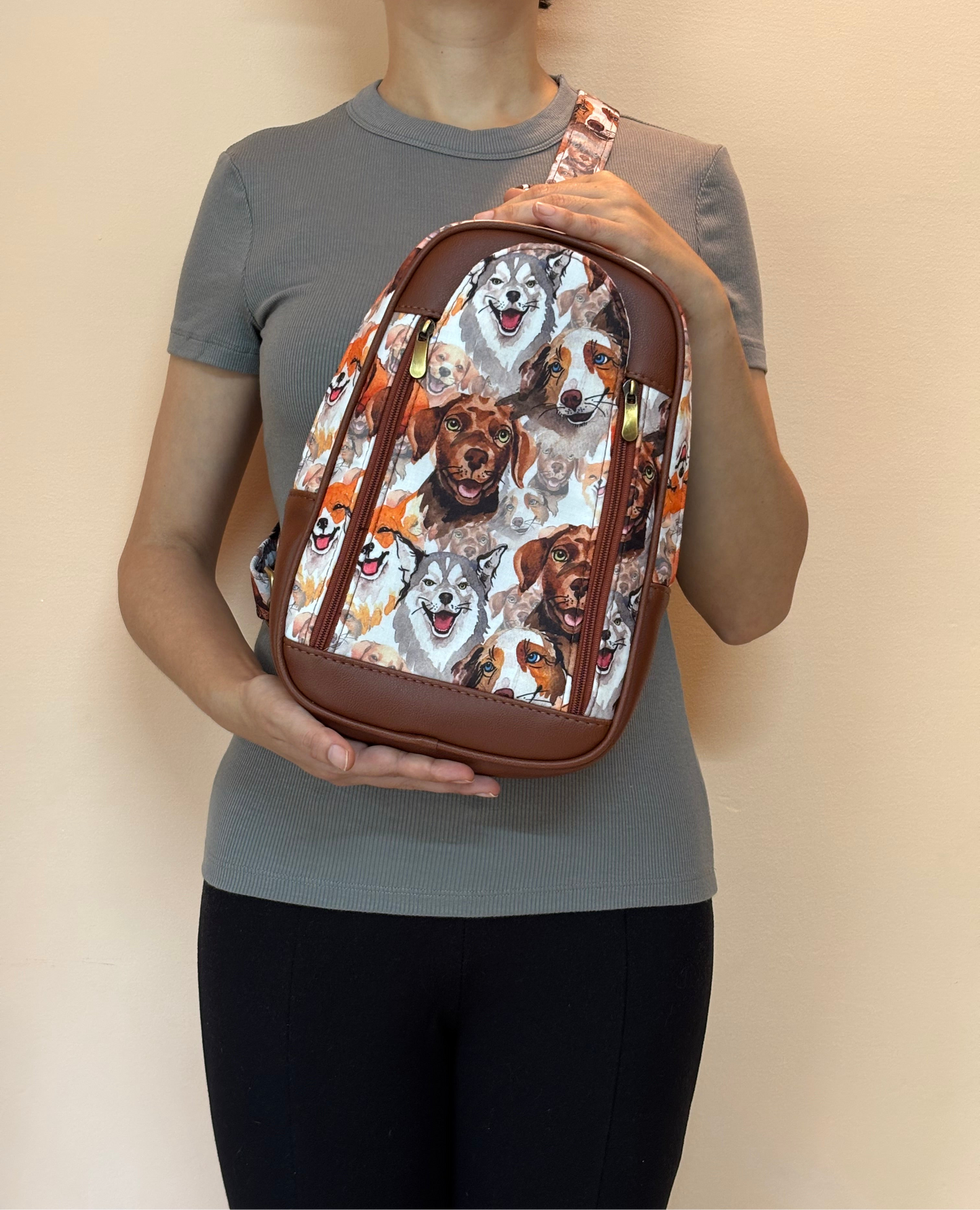 The Pawfect Chest & Back Handcrafted Backpack
