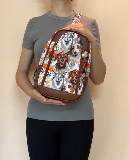The Pawfect Chest & Back Handcrafted Backpack