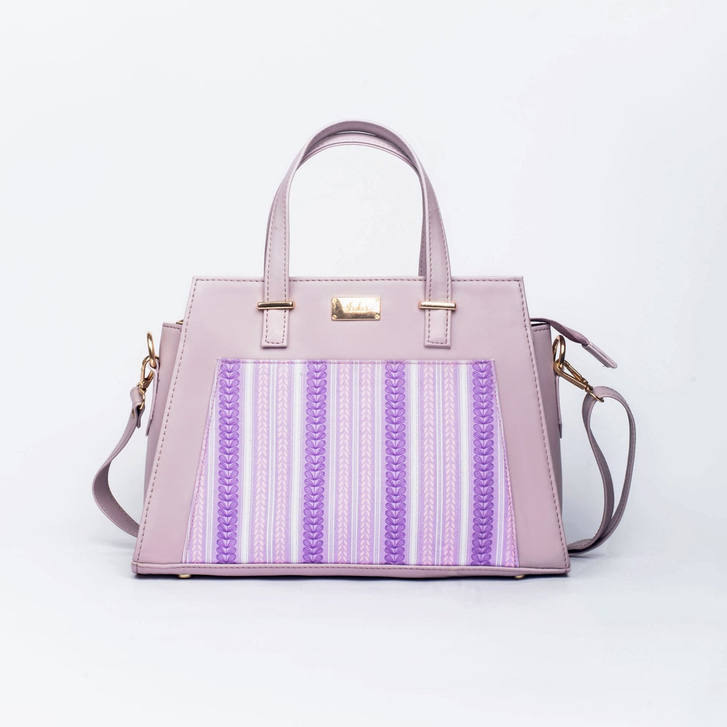 Lilac Leaves Handbag