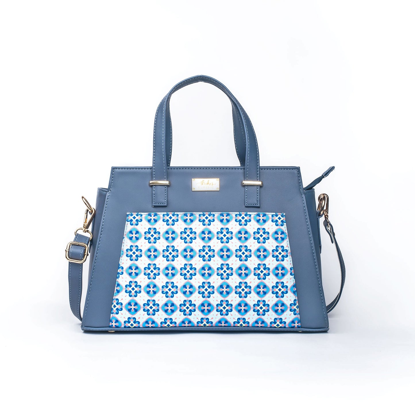 Sapphire Symmetry Handbag