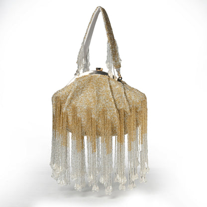 Golden Silver Fusion Batua Bag