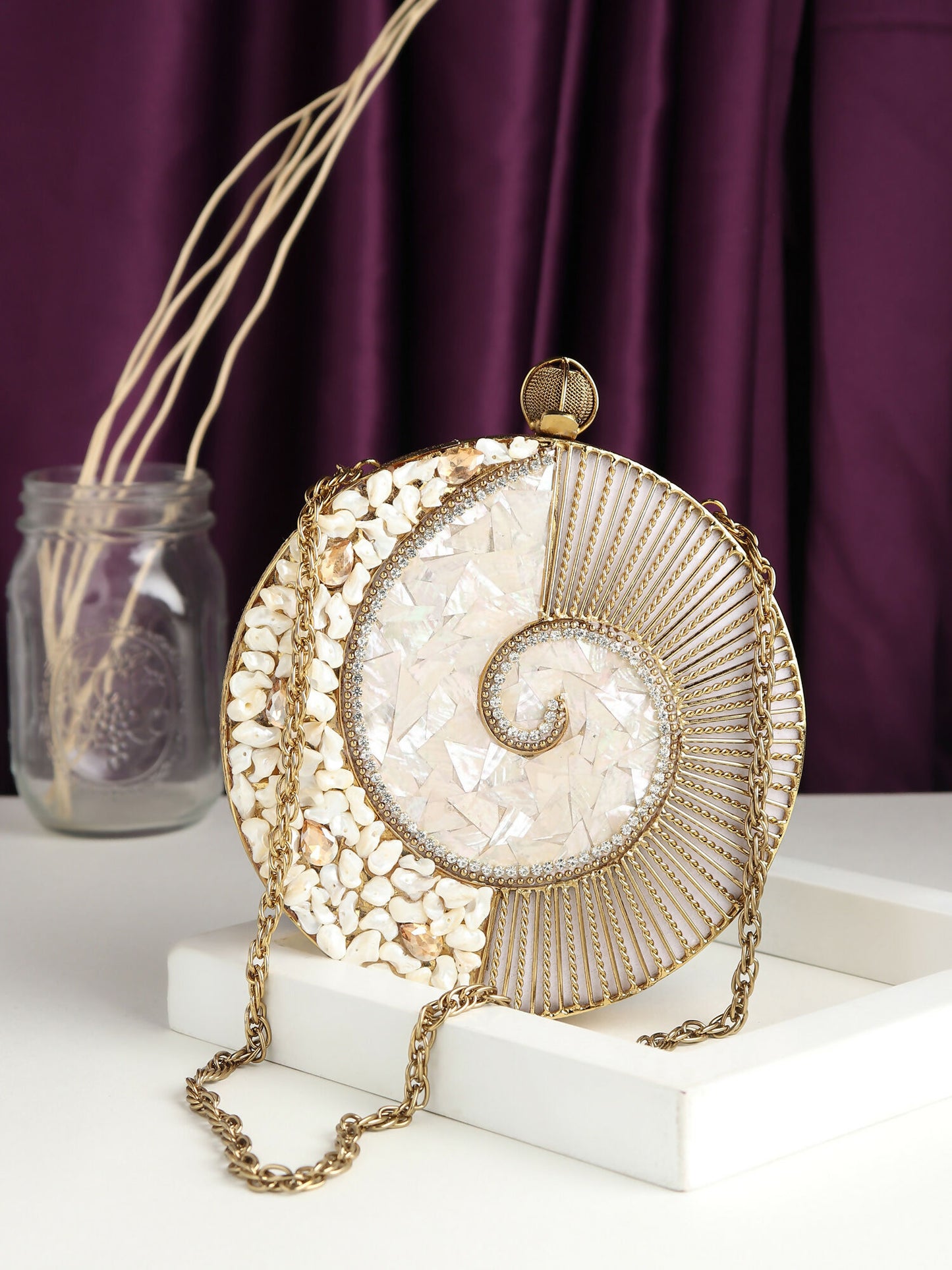 Round Seashell Bag