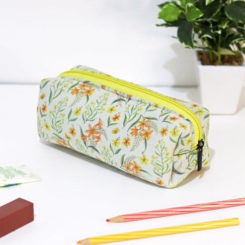 Summer Blooms Cosmetic Pouches - Set of 2