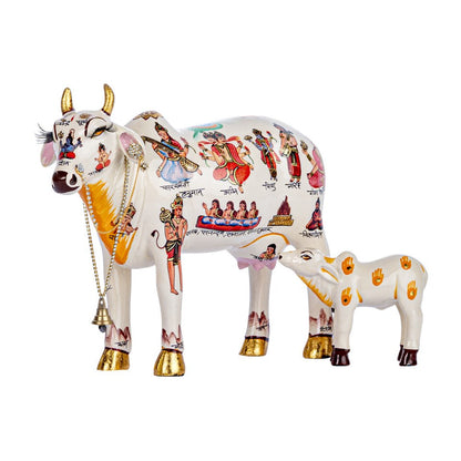 Kam Dhenu Cow with Calf